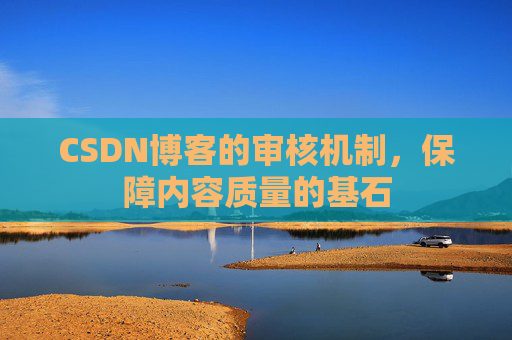 CSDN博客的审核机制,保障内容质量的基石
